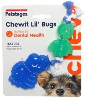 Petstages игрушка для собак Mini "ОРКА жуки" 15 см, пара