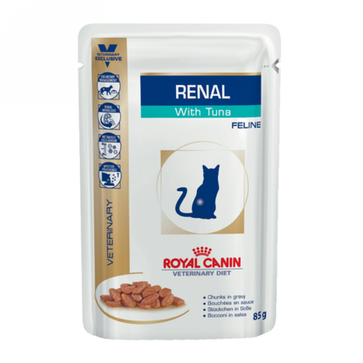 Ренал для кошек. Роял Канин пауч д/кошек Ренал тунец 85гр. Royal Canin renal пауч для кошек. Ренал Роял Канин для кошек влажный. Роял Канин Ренал влажный корм для кошек.