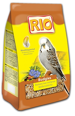 Сухой корм Rio Корм для волнистых попугайчиков в период линьки