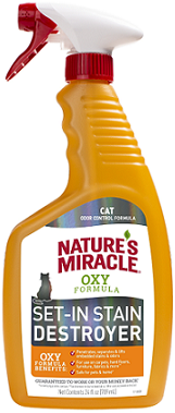 8in1 уничтожитель пятен и запахов от кошек NM Orange-Oxy с активным кислородом, спрей 709 мл(замена 5051615)