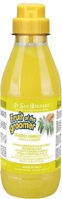 Iv San Bernard Fruit of the Grommer Ginger&Elderbery Шампунь для любого типа шерсти против раздражений и перхоти 500 мл