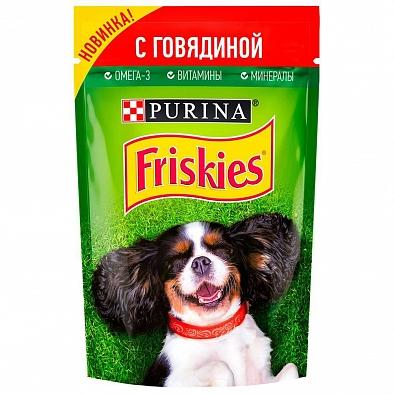 Консервы Friskies для собак, говядина