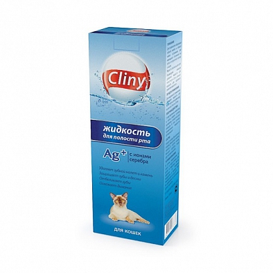 Экопром Cliny К109 Жидкость для полости рта для кошек 100мл