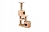 Дарэлл 83334д Комплекс-когтеточка Хайтек 4-х уровневый с 2-мя домиками и гамаком, рогожка, джут 72*36*h127см