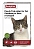 Beaphar 10201 Ошейник для кошек от блох и клещей зеленый 35см