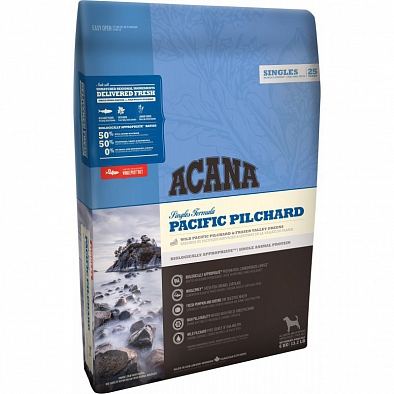 Сухой корм Acana Singles Pacific Pilchard беззерновой для собак Тихоокеанская Сардина
