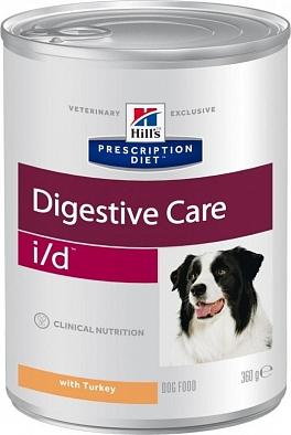 Консервы Hill's Prescription Diet I/D Gastrointestinal Health для взрослых собак, Нарушение пищеварения