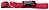 Hunter Smart ошейник для собак Ecco L (41-65 см) нейлон красный