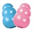 Kong Puppy игрушка для щенков классик S 7x4 см маленькая цвета в ассортименте: розовый, голубой