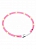 Beeztees 749840 Ошейник для кошек силиконовый светящийся с USB розовый 35см*10мм