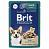 Консервы Brit Premium для взрослых собак всех пород утка в соусе