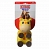 Kong игрушка для собак Wiggi Жираф 22х12 см большой, латекс