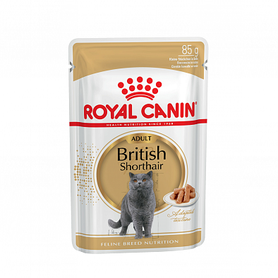 Консервы Royal Canin British Shorthair Adult для взрослых кошек породы Британская короткошерстная
