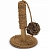 Beeztees 811098 Игрушка для грызунов Подставка-столбик из кокосовой веревки с мячиком 10*10*16,5см