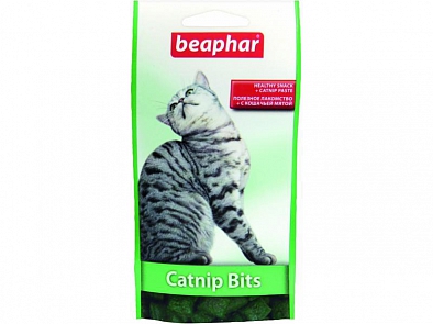 Beaphar 13249 Catnip-Bits Подушечки для кошек с кошачьей мятой 150г*150шт