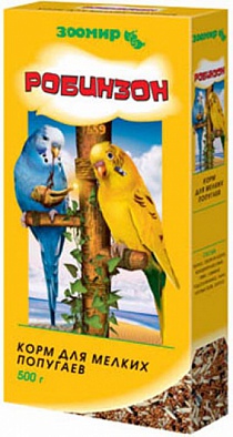 Сухой корм Зоомир Робинзон для мелких и средних попугаев
