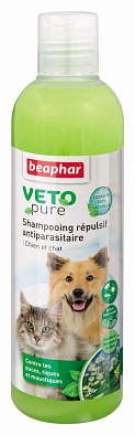 Beaphar 02200/15711 БиоШампунь для собак и кошек от блох 250мл