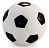 Triol 710001/12101001 Игрушка для собак Мяч футбольный, винил 10см