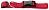 Hunter Smart ошейник для собак Ecco M (35-53 см) нейлон красный